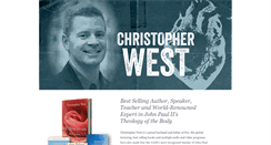 Desktop Screenshot of christopherwest.com